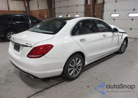 2017 Mercedes-Benz C 300 4Matic from USA, damaged, VIN WDDWF4KB5HR217149